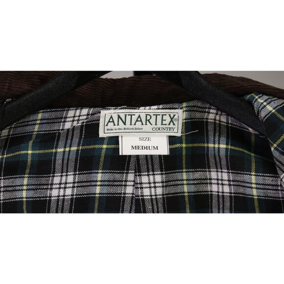 Antartex Country Brown Waxed Cotton Full Length Riding Hunting Coat Jacket M - Picture 7 of 9